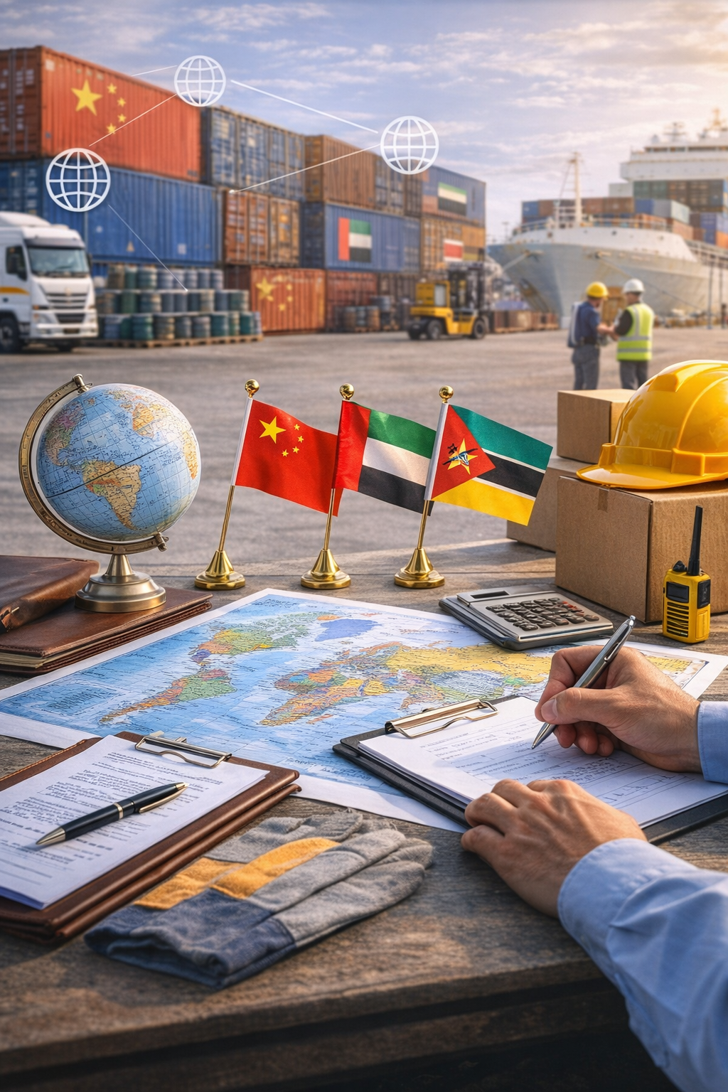 International procurement and logistics planning